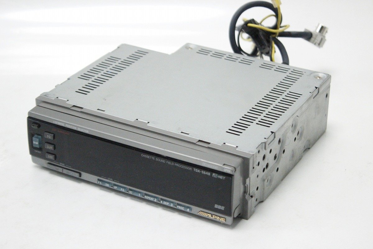 ALPINE アルパイン TDA-5648 カセットプレーヤー カーオーディオ 現状