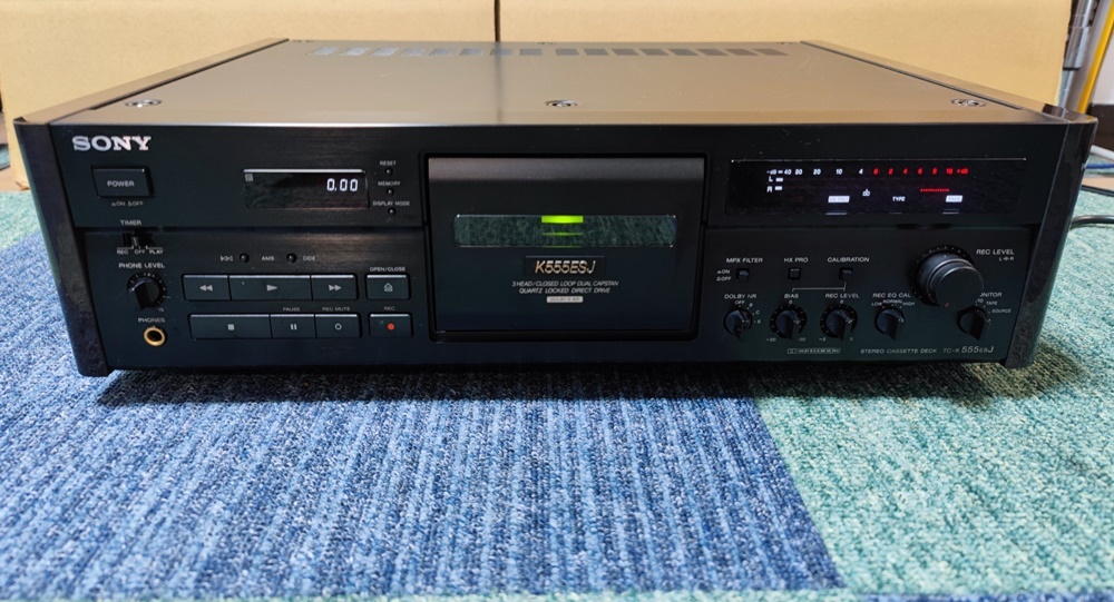 National ナショナル FM⁄AMステレオラジオカセットレコーダー 元箱 RX
