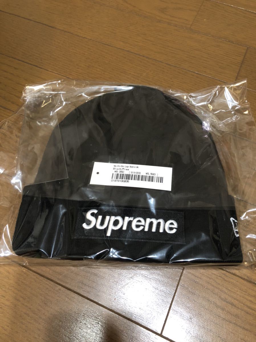 国内正規品 Supreme NewEra Box Logo Beanie Black シュプリーム ニューエラ ビーニー Supreme Box Logo York 21AW Undisputed