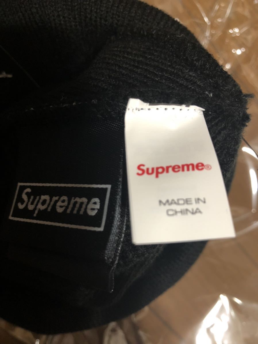 国内正規品 Supreme NewEra Box Logo Beanie Black シュプリーム ニューエラ ビーニー Supreme Box Logo York 21AW Undisputed