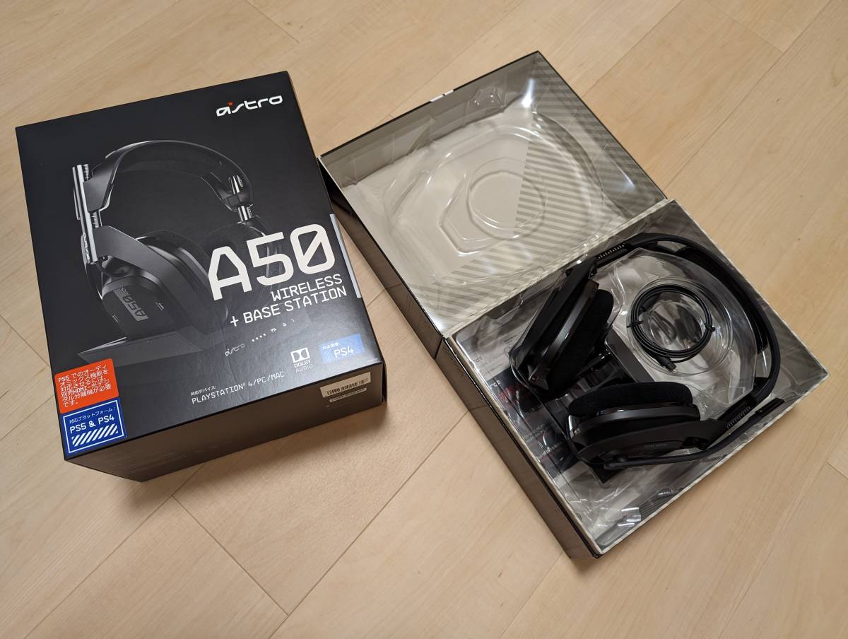 美品】ASTRO Gaming A50 アストロ ゲーミングワイヤレスヘッドセット 