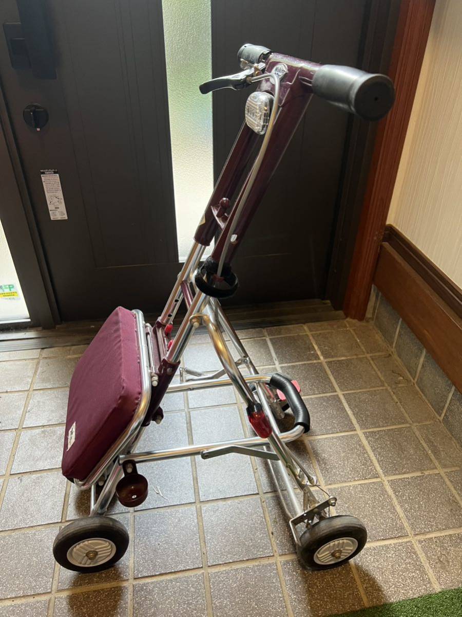 美品 Walking Stecky シルバーカート 歩行補助車 幸和製作所