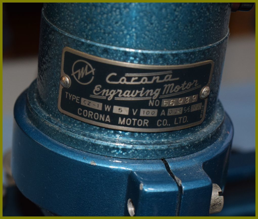 SAILOR 彫刻機 (Corona Motor) 万年筆名入れ 等に (中古) 【公式通販】