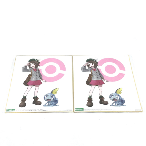 ARTFX J ポケットモンスターフィギュア コトブキヤ特典 色紙 レッド