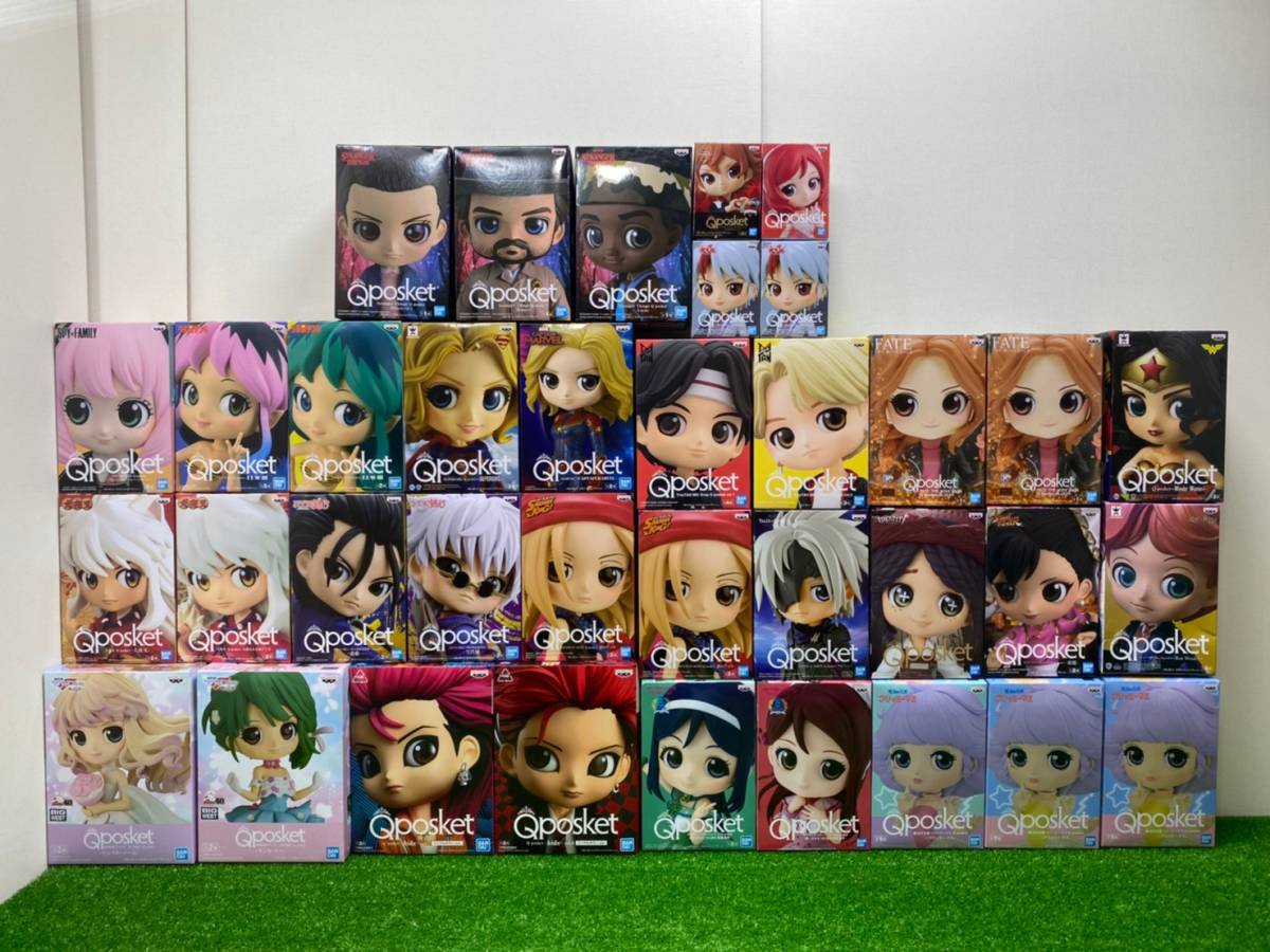 □52　Qposket フィギュア まとめ TiNyTAN るろ剣 ハリポタ スパイファミリー うる星 マクロス クリィミーマミ 犬夜叉 MARVEL hide 140