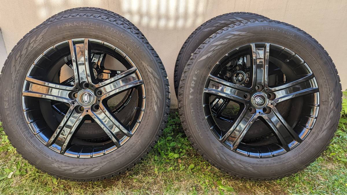 ○レンジローバー○スタッドレスタイヤホイール20インチ+チェーン 