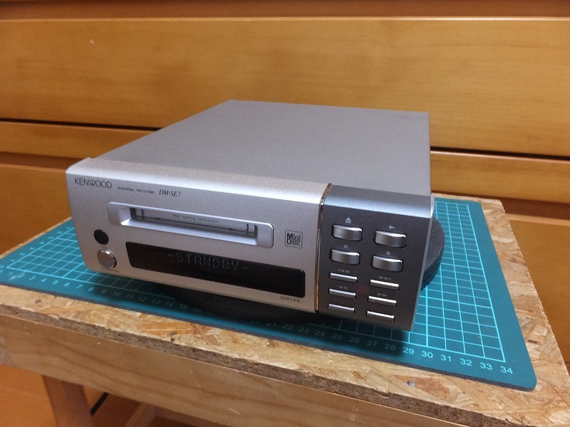 動作品】KENWOOD DM-SE7 MDデッキ 動作KENWOODDM-SE7MDデッキ出です