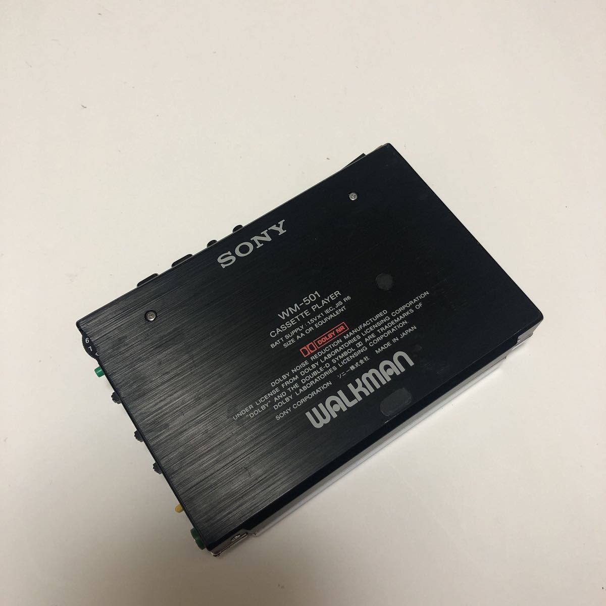 ジャンク】SONY WALKMAN WM-501 カセットプレーヤー・ウォークマン 