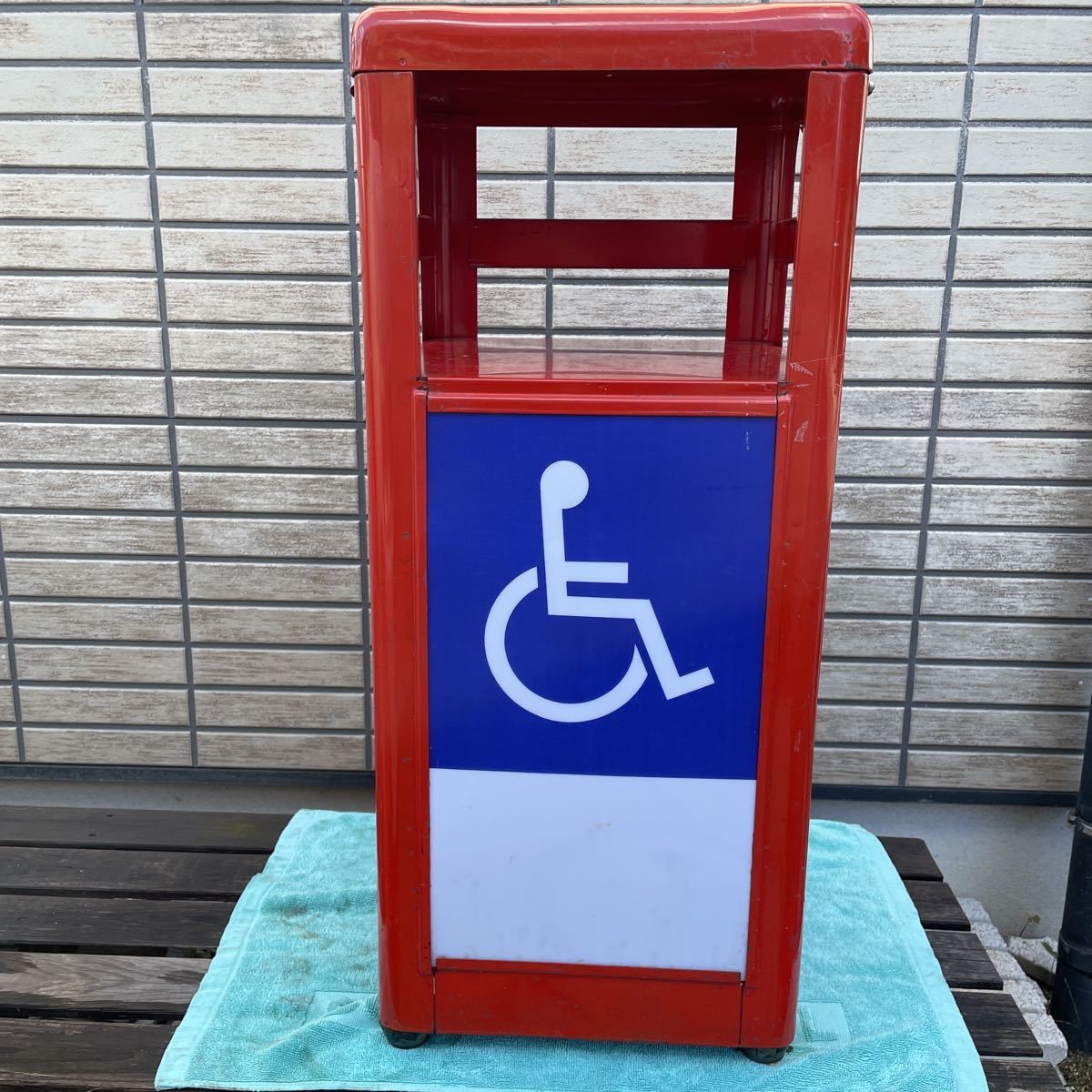 公衆電話 昭和レトロ 赤電話 看板 正規取扱店 でんわ 自動車学校の看板 