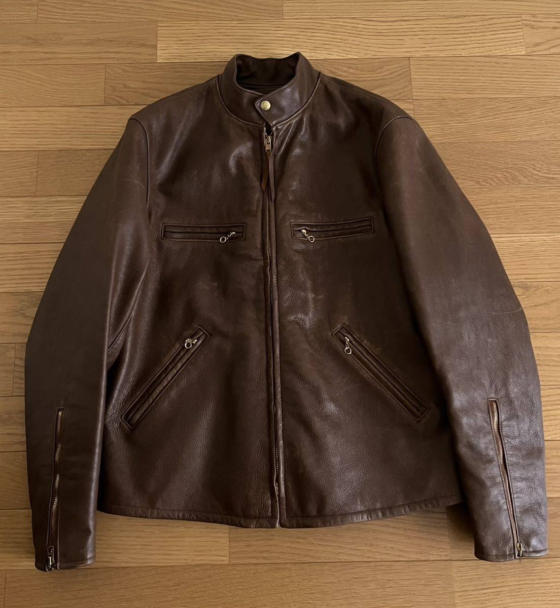 RRL ダブルアールエル ポロ ラルフローレン レザー ジャケット 