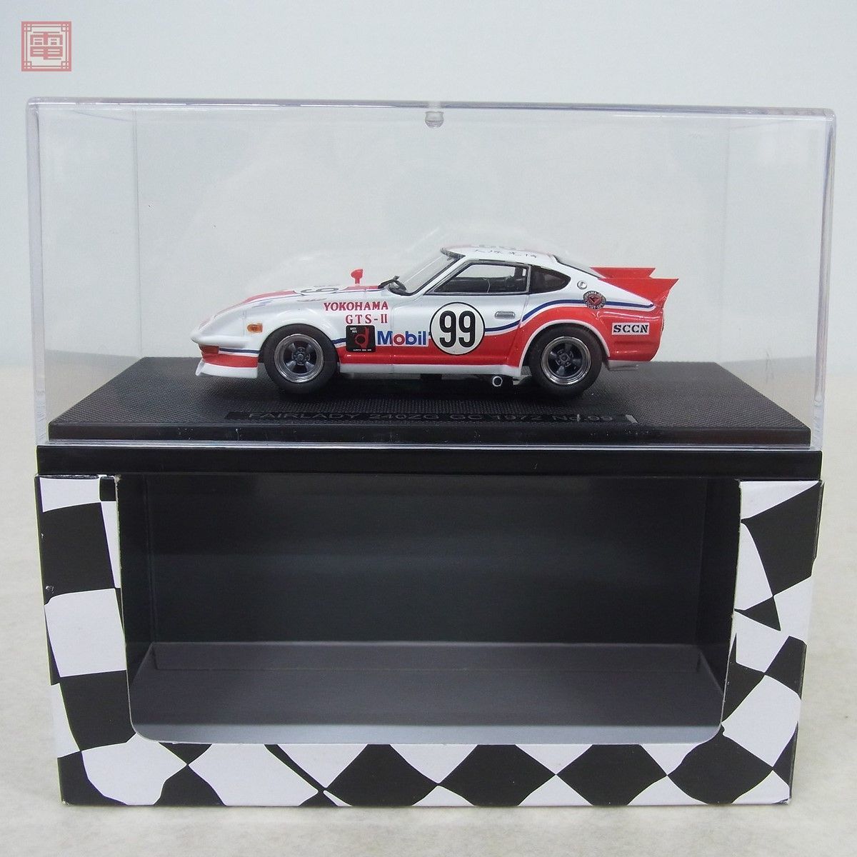 未開封 エブロ 1/43 フェアレディ 240ZG GC 1972 #99 No.44607 EBBRO