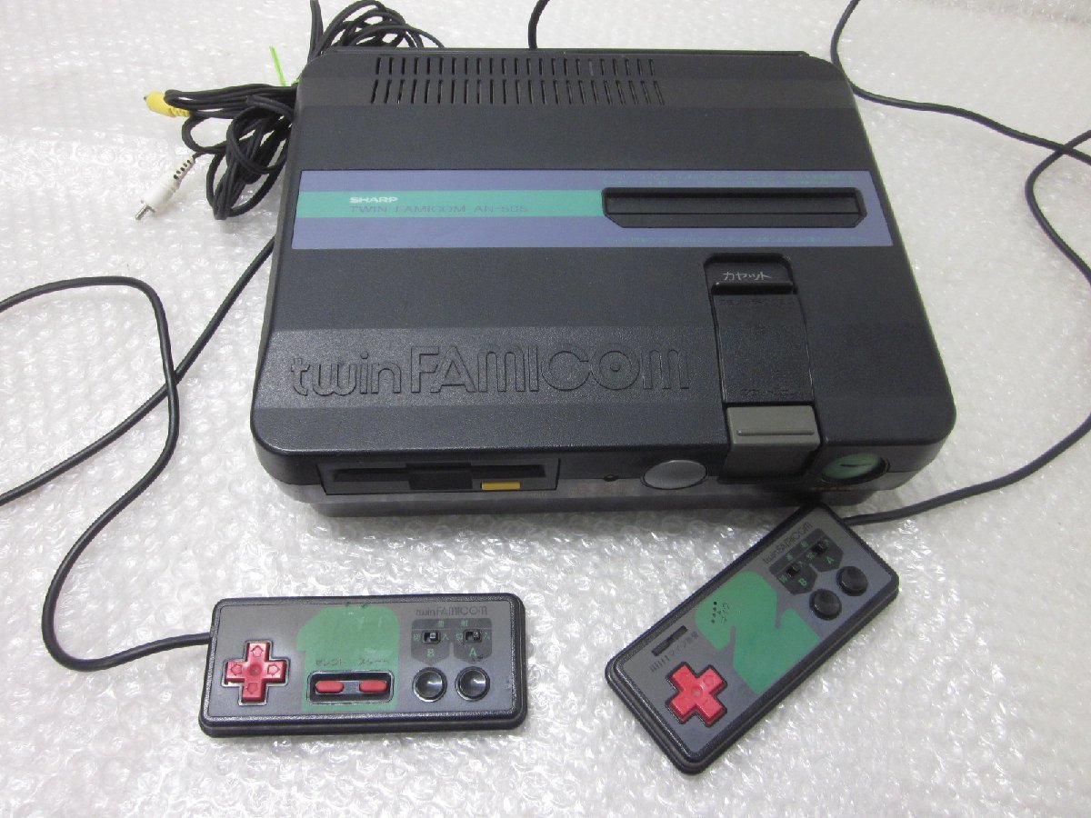 SHARP SHARP シャープ ツインファミコン AN-505-BK TWIN FAMICON 連射