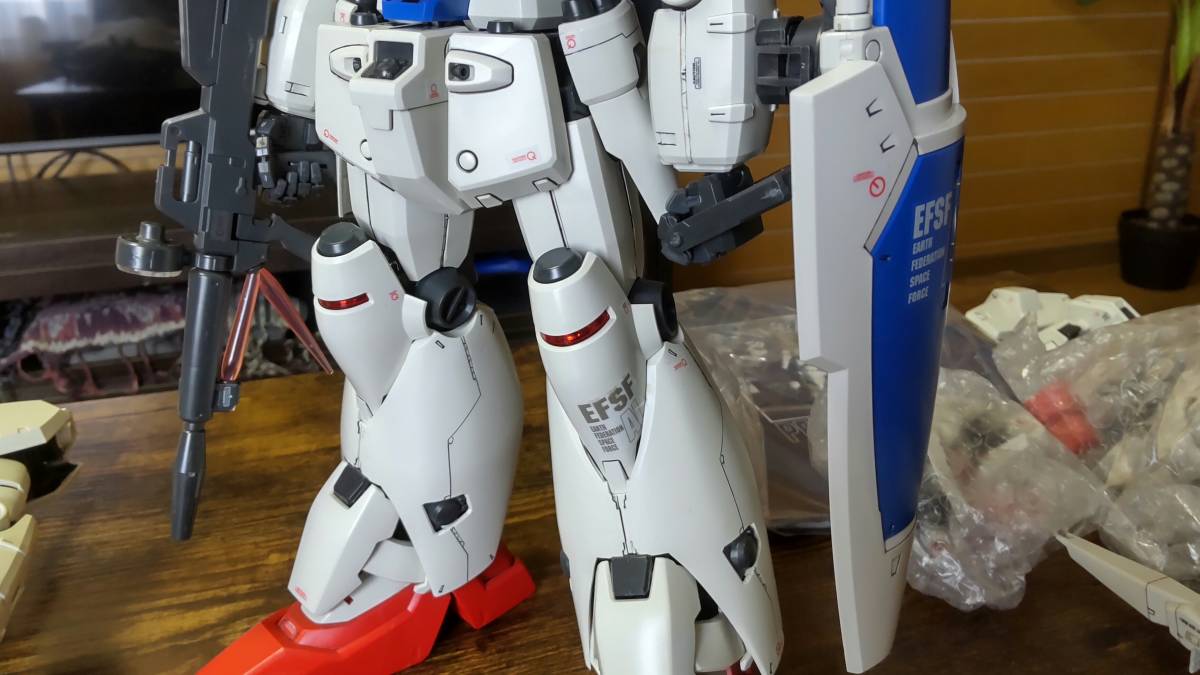 ガンプラ PG GP01 GP01フルバーニアン 完成品 ジャンク 