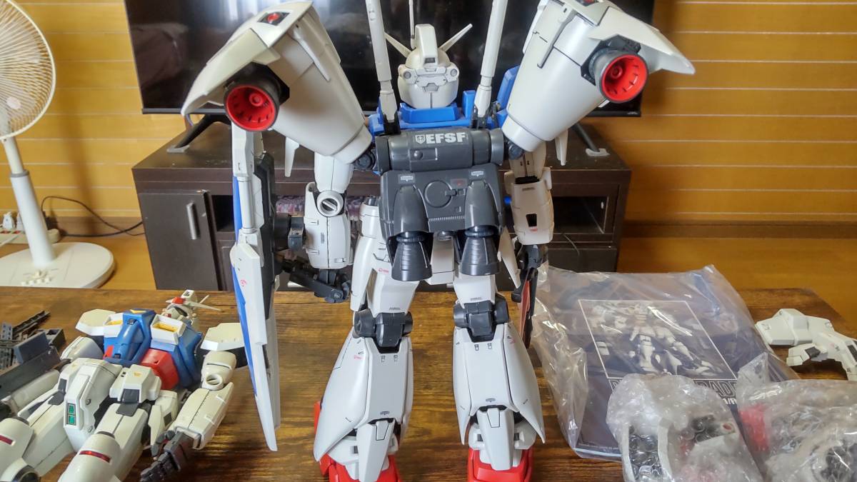 ガンプラ PG GP01 GP01フルバーニアン 完成品 ジャンク