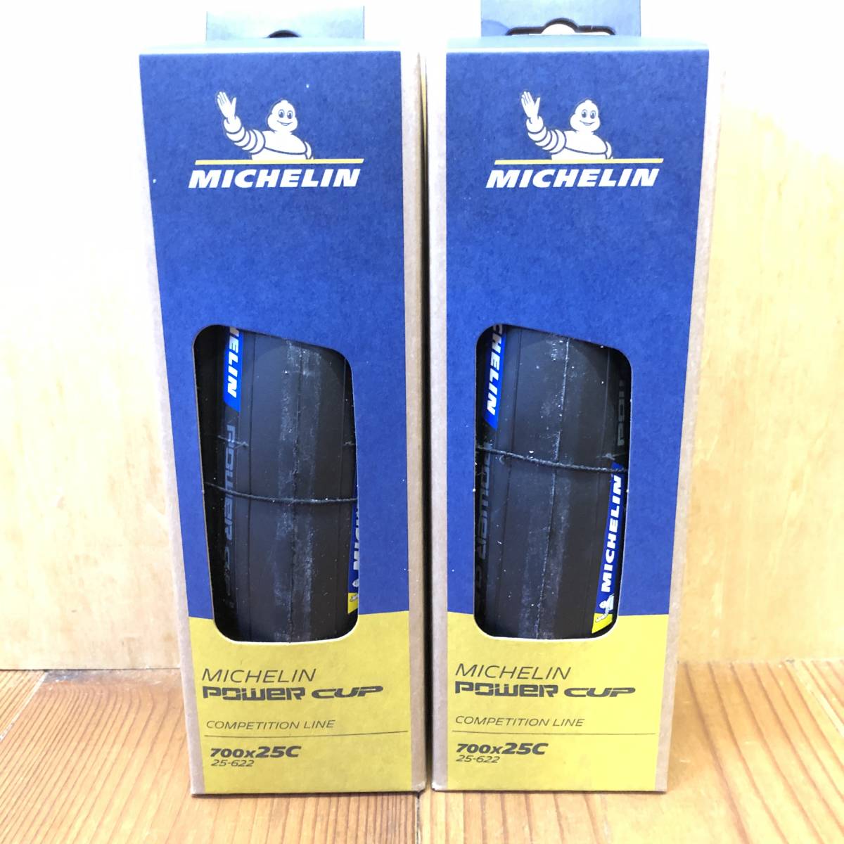 MICHELIN POWER CUP 25c クリンチャー タイヤチューブセット タイヤ