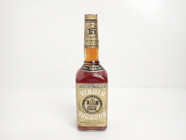 未開栓・古酒】バーボンウイスキー VIRGIN BOURBON 15 Year Old