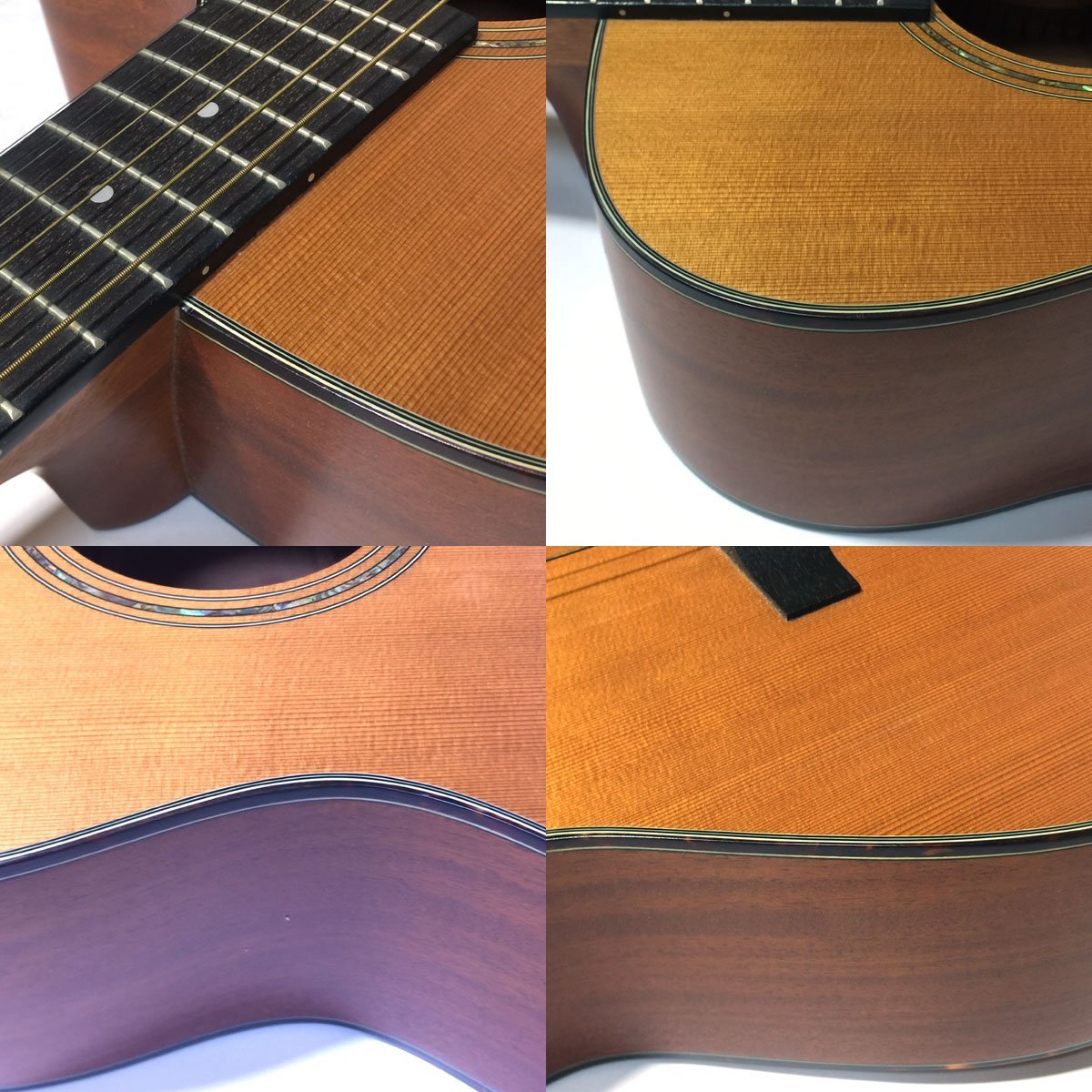 Morris S-30 トップ単板 アコースティックギター ソフトケース付き