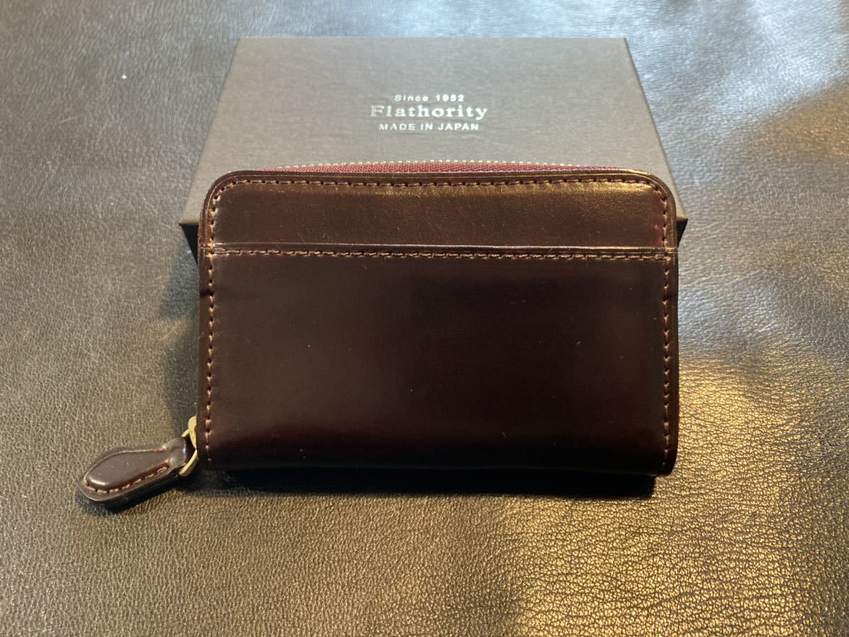 シェルコードバン バーガンディ 小銭入れ ガンゾ | HORWEEN ホーウィン
