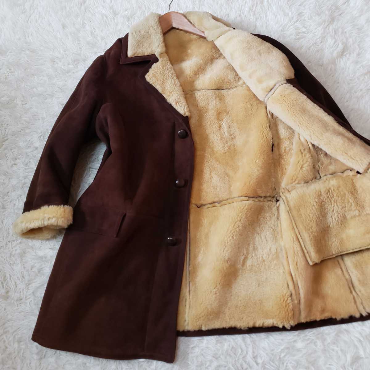 ラム リアルムートン コートの通販 Mouton lamb coat - Etsy 日本 