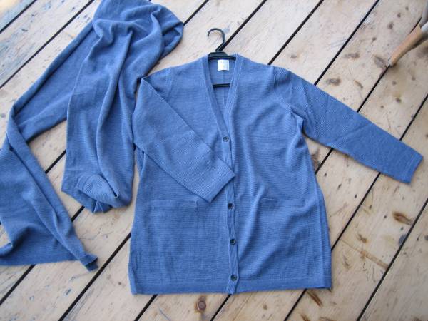 CRaFT HIROクラフトヒロ　ストール付アルパカカーディガン