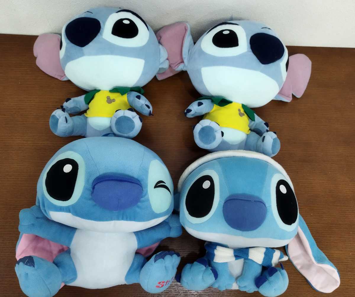 ☆1円スタート☆リロ＆スティッチ ぬいぐるみ 大量 まとめ ディズニー 
