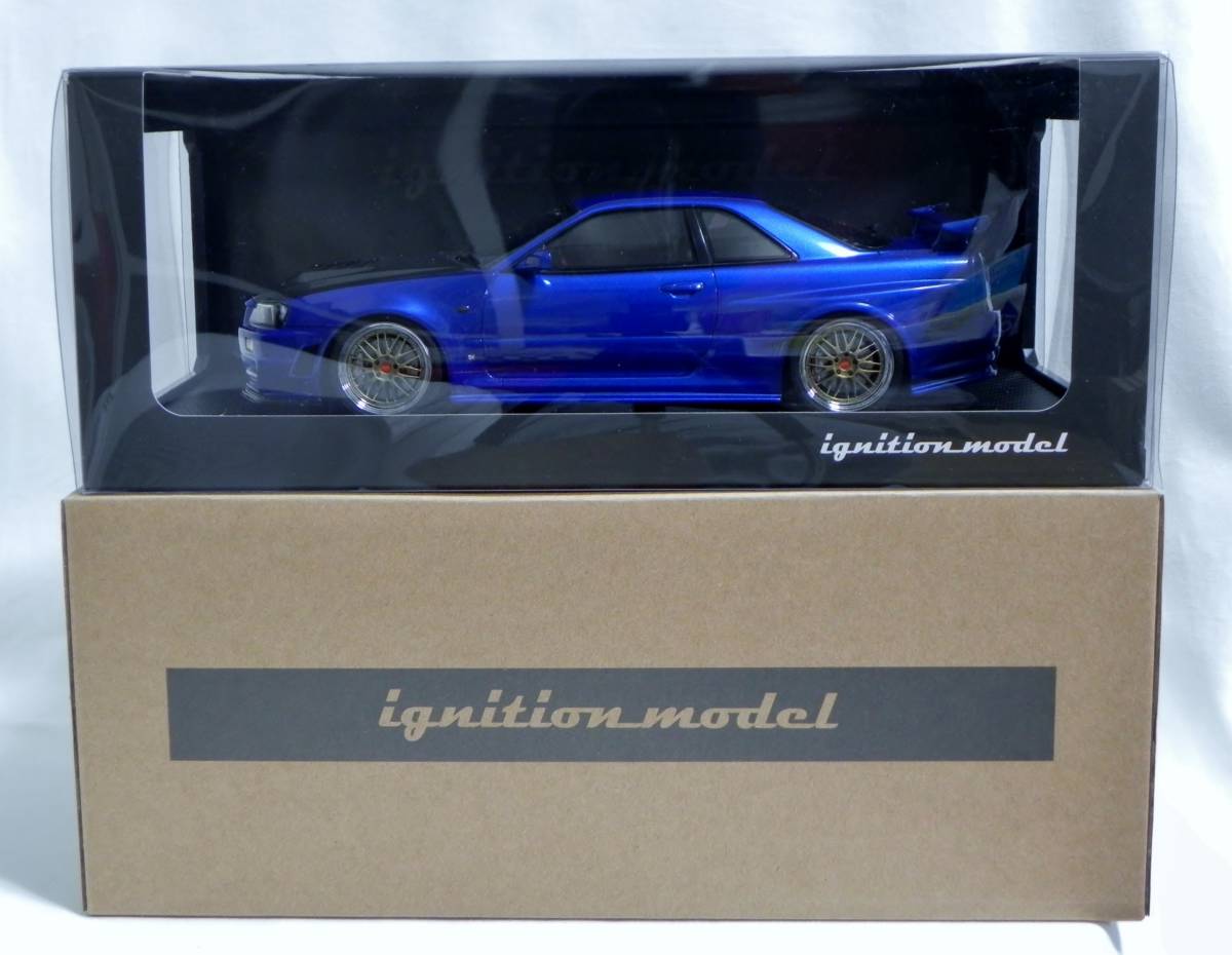 IG 0017 1/18 Nismo R34 GT-R Z-tune Bayside Blue イグニッション 