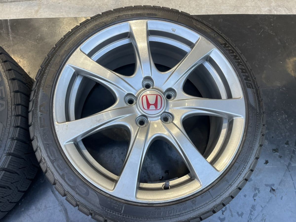 Honda FD2 18インチ ホイール スタッドレスタイヤ　4本セット Honda FD2 18インチ ホイール スタッドレスタイヤ 4本セット ホンダFD2