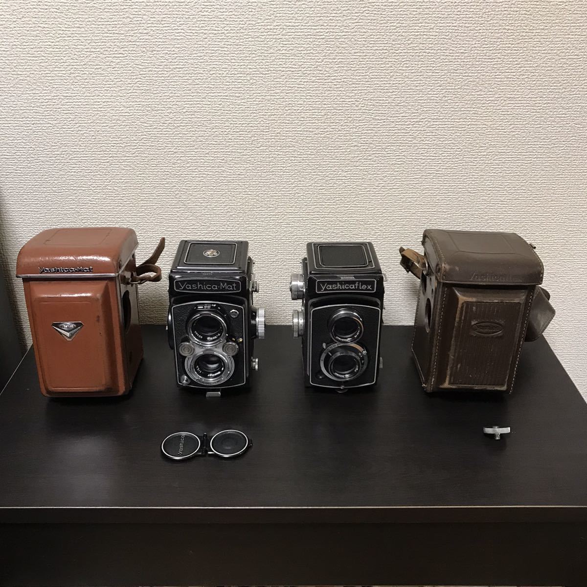Yashica ヤシカマット ヤシカフレックス 二眼レフカメラ 2台まとめて