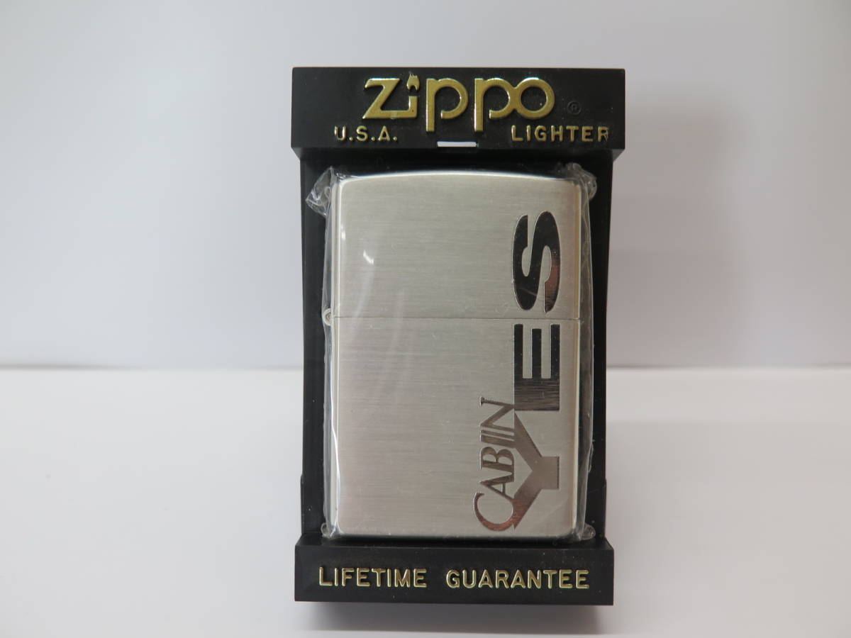 ⑥非売品 未使用保管品 CABIN YES キャビン ジッポライター zippo 日本