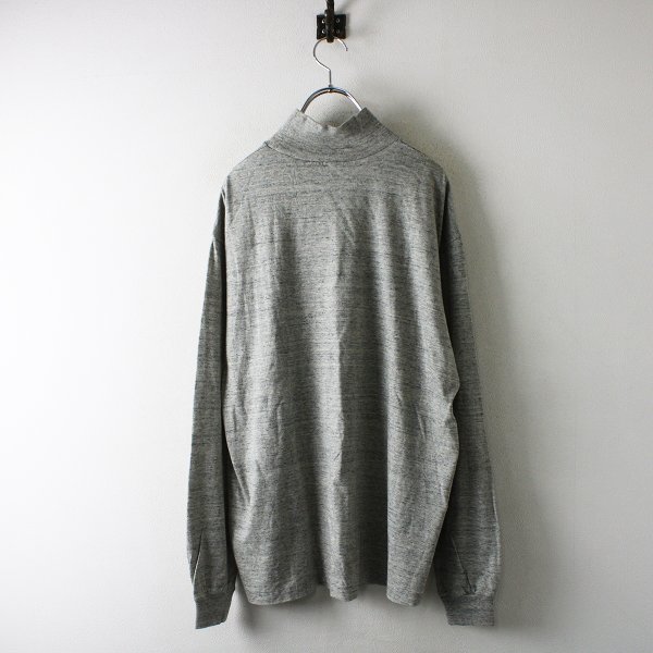 オーラリー Auralee ロングTシャツ グレー 4 L A20SP01NU AURALEE 