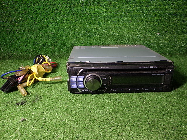 D2110-9　アルパイン　CDE-121J　CD1DIN　CD/USB動作確認済み