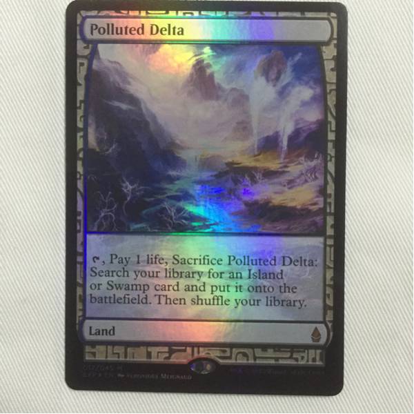 MTG】汚染された三角州 foil 英 EXP MTG 英語版 foil EXP 汚染された