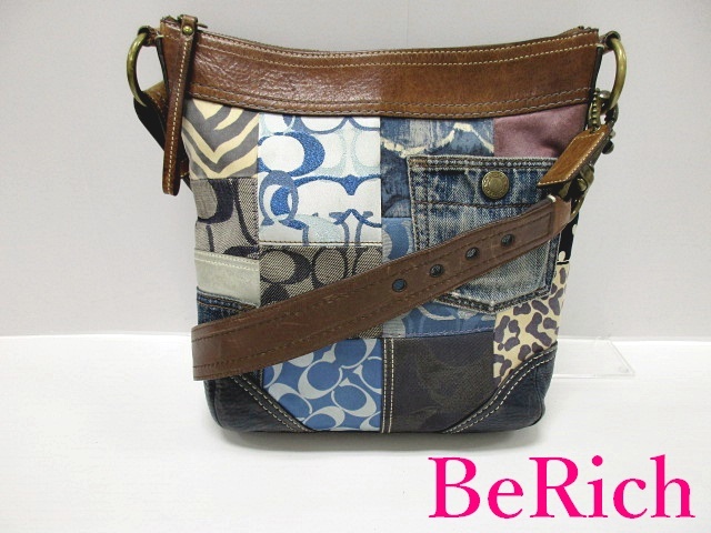 コーチ COACH ショルダーバッグ 10812 パッチワーク コーチ COACH ショルダーバッグ 10812 パッチワーク