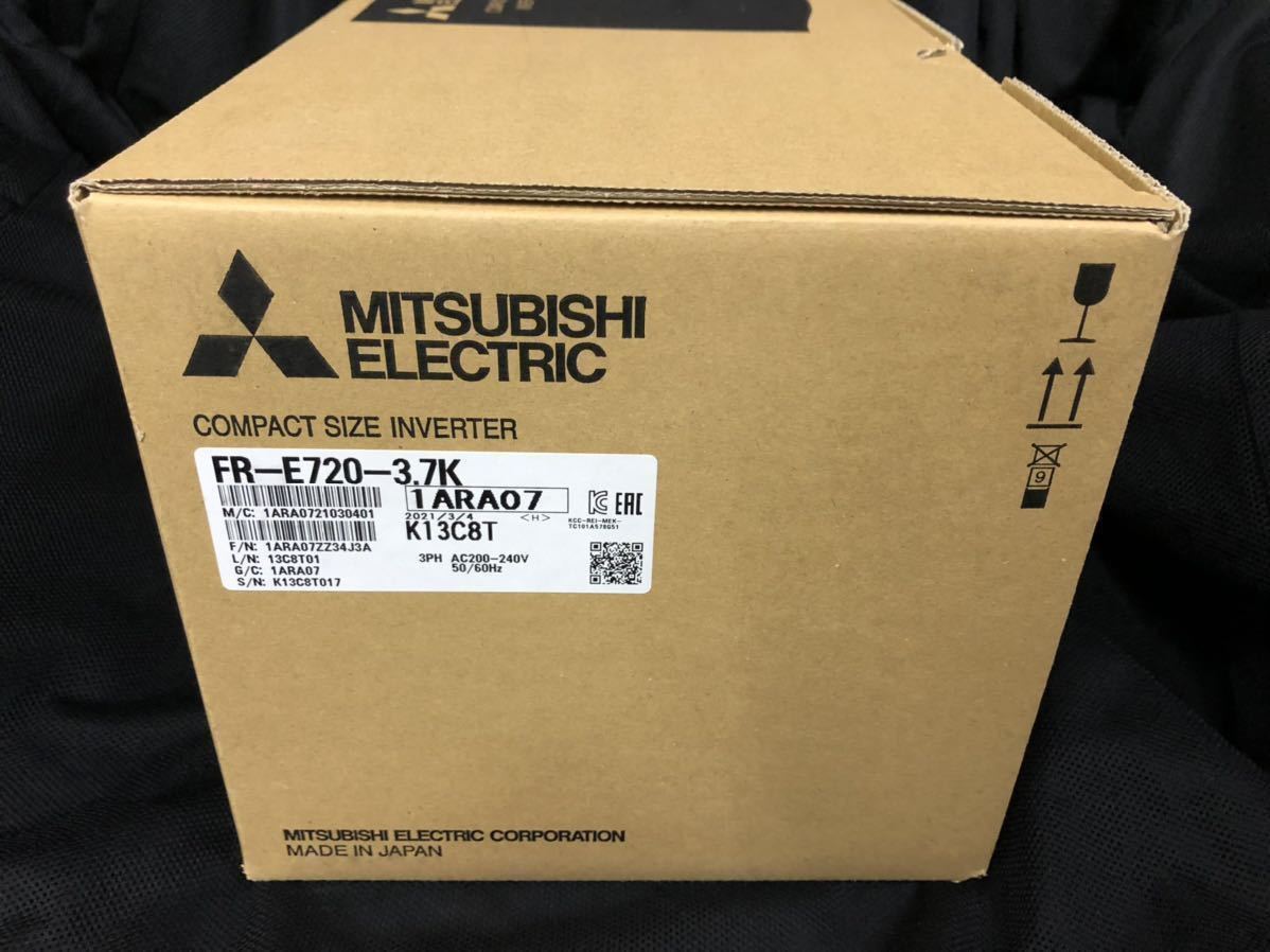 送料無料 【美品☆未使用】三菱電機 インバータ 2021年製【FR-E720-3.7K 】新品 1個 インバータ 三菱電機 | 公式 FR-E720-0.4K (三菱電機