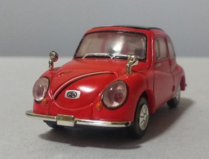 ★スバル　360(レッド）　　　1/43　YUJIN★