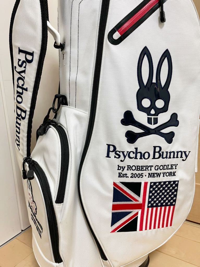 1円〜☆完売☆サイコバニー☆キャディバッグ☆ゴルフ☆PSYCHO BUNNY 