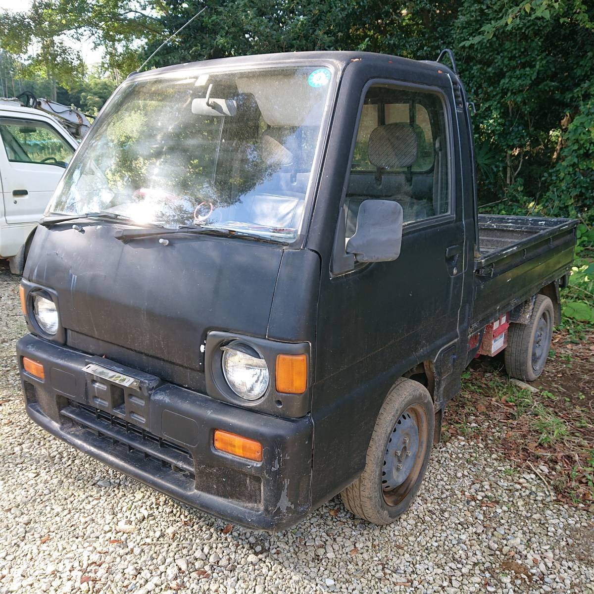 サンバートラック 4wd 5速 ジャンク車 部品取り車 自動車、オートバイ