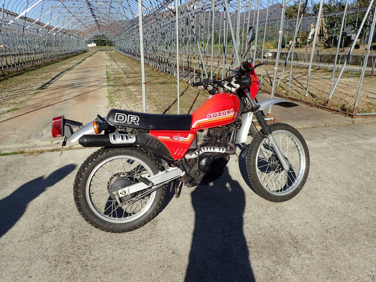SUZUKI DR125S 希少バイク 多少難あり 部品取り車程度 公式通販 7.2馬力 6
