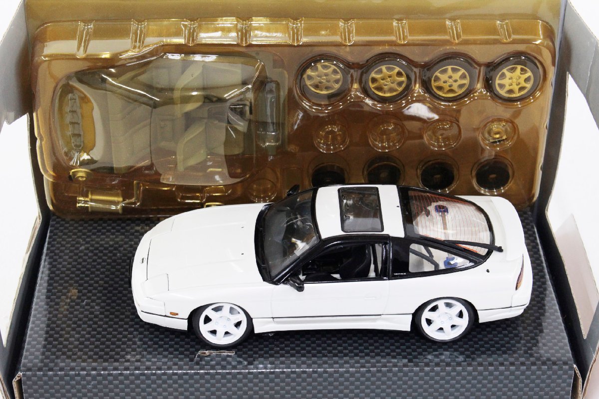 中古・現状品】DISM ディズム 1/24 NISSAN 日産 180SX RPS13 中期型