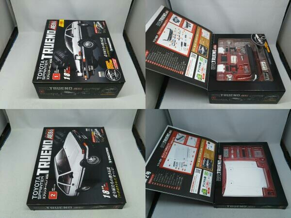 ほぼ未開封】デアゴスティーニ 1/8 TOYOTA スプレンタートレノ AE86 1