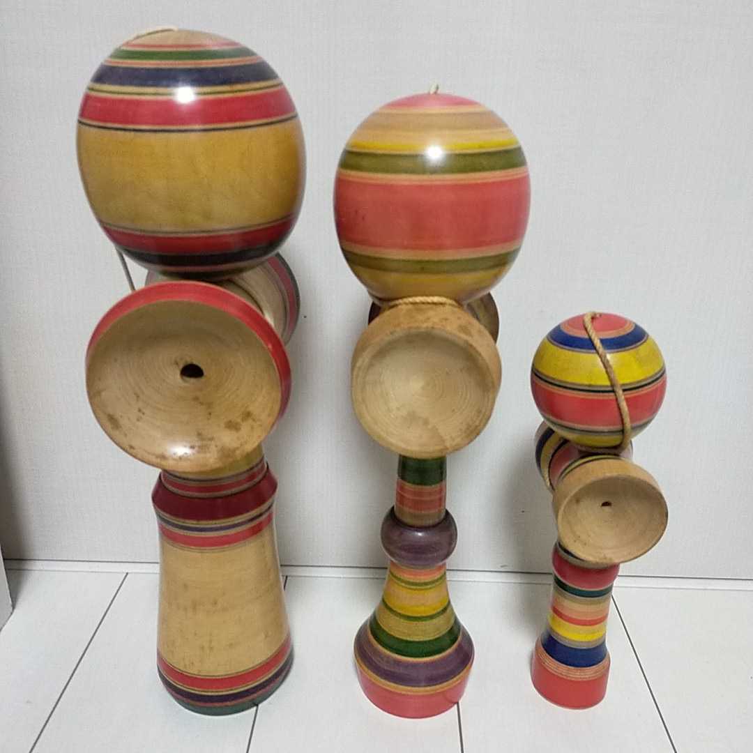 木製けん玉 3種類 特大47cm44cm30cm 郷土玩具 民芸品 剣玉(木工、竹工芸)｜売買されたオークション情報、yahooの商品情報を ...