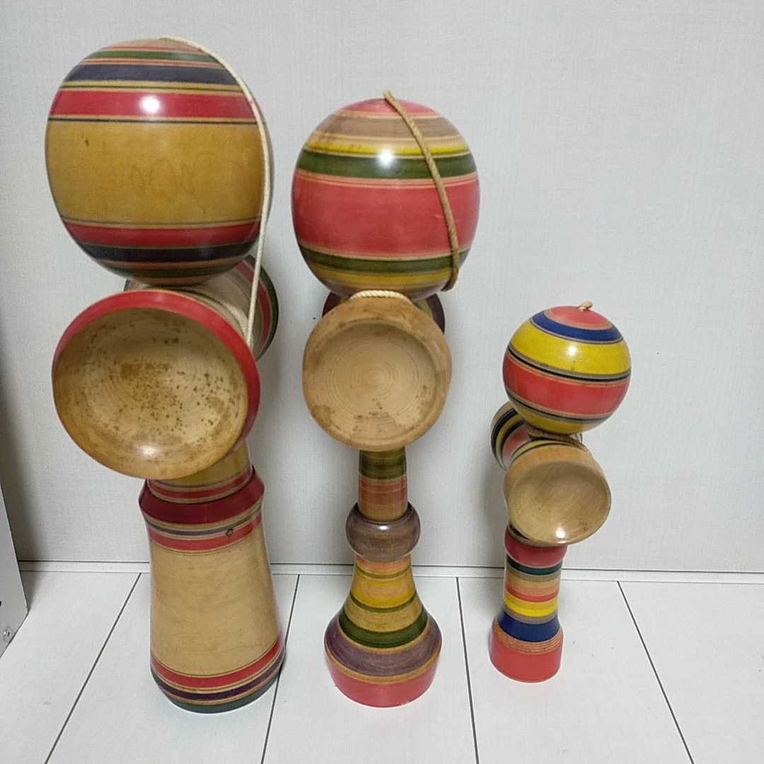 木製けん玉 3種類 特大47cm44cm30cm 郷土玩具 民芸品 剣玉(木工、竹工芸)｜売買されたオークション情報、yahooの商品情報を ...