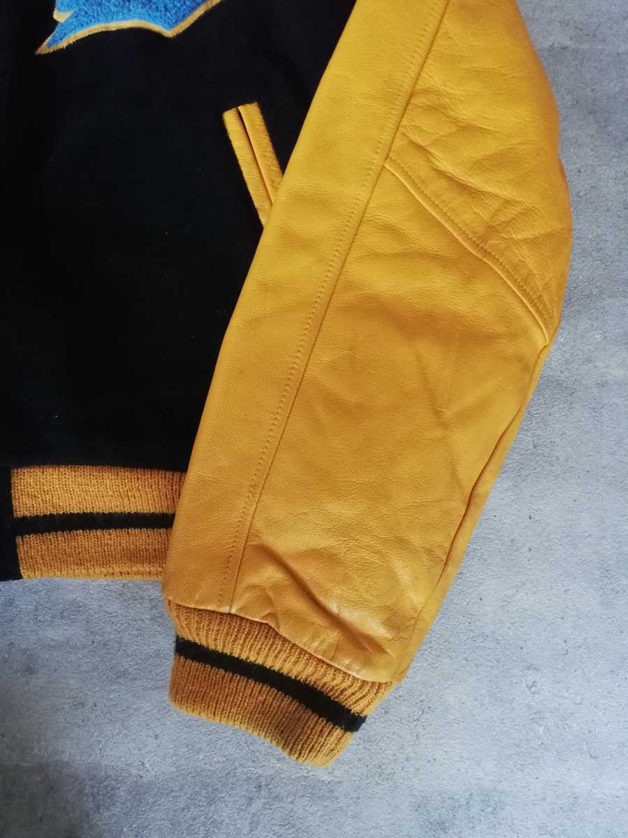 OLD STUSSY BIG4 スタジャン レザージャケット M L ヴィンテージ 