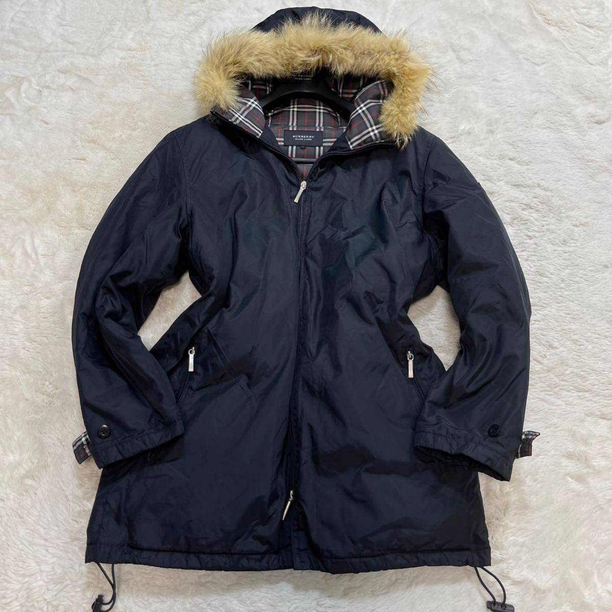バーバリーブラックレーベル 極暖の逸品 BURBERRY BLACK LABEL 