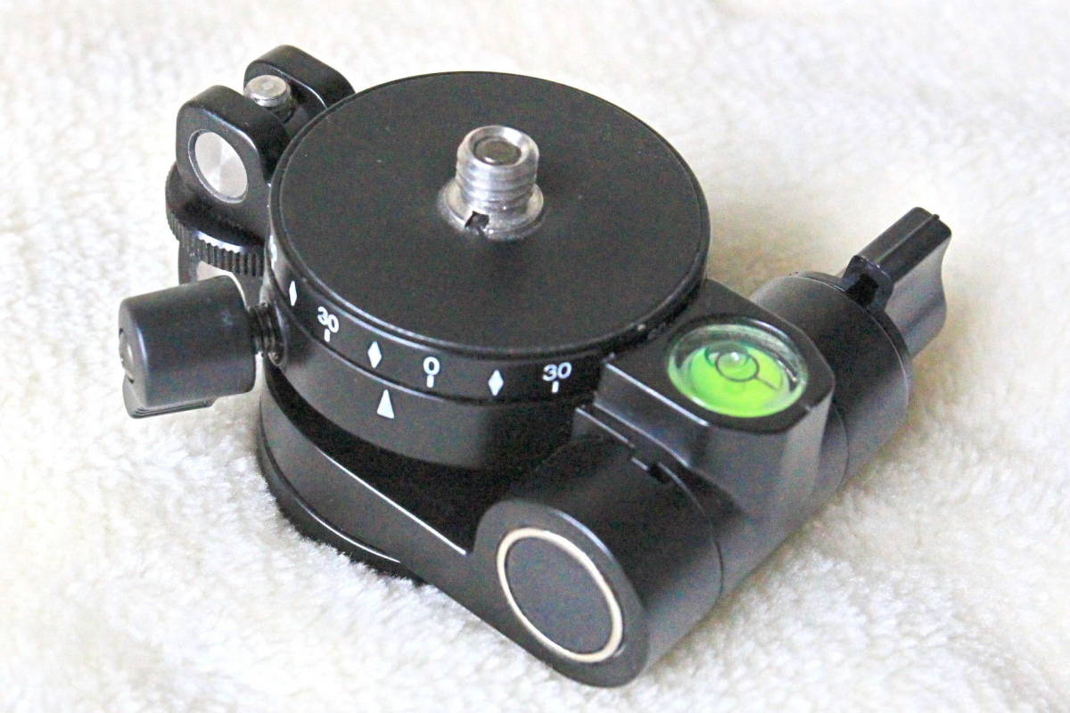 Velbon 三脚アクセサリー Precision Leveler レベリングユニット&パノラマヘッド Precision Leveler Velbon ハクバ写真産業 カメラ、光学機器 新品・未使用☆Velbon