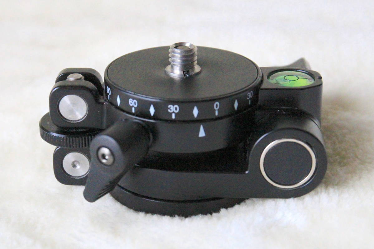 Velbon 三脚アクセサリー Precision Leveler レベリングユニット&パノラマヘッド Precision Leveler Velbon ハクバ写真産業 カメラ、光学機器 新品・未使用☆Velbon