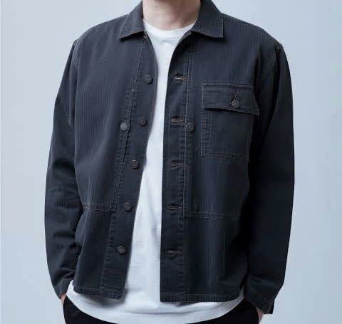 rrl ヘリンボーンカバーオール RRL ダブルアールエル ヘリンボーン柄コットンカバーオール - メルカリ