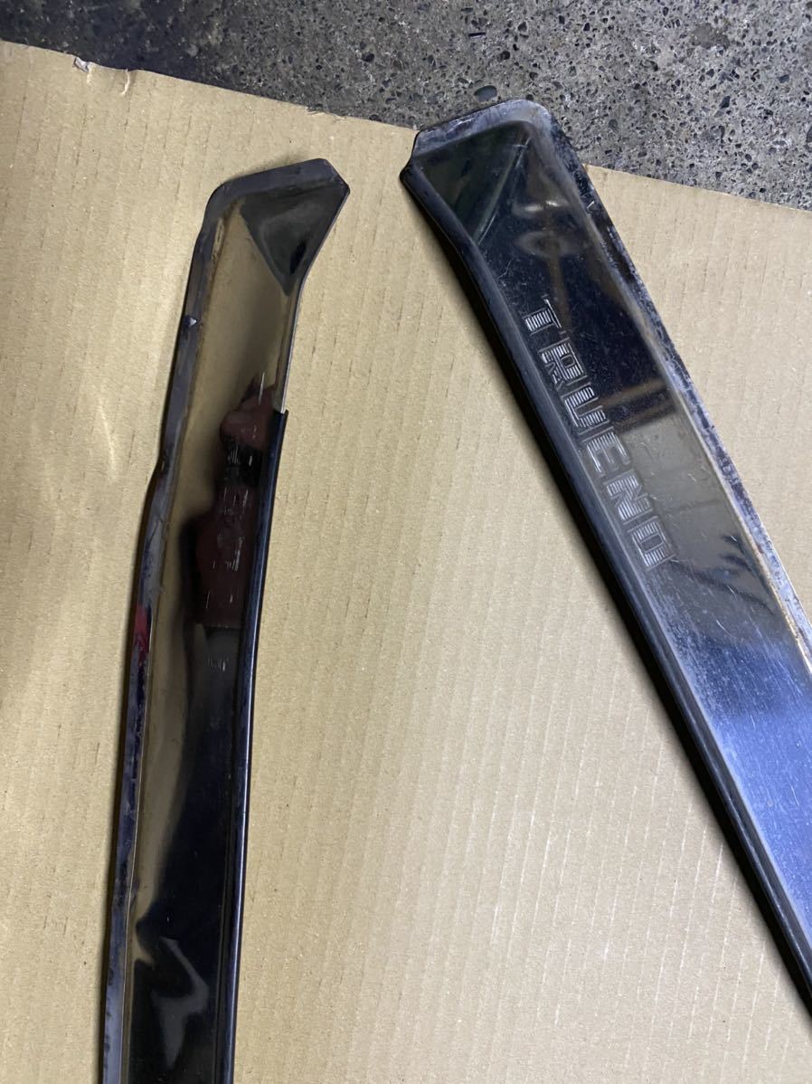 希少/ AE86 純正ドアバイザー 当時物 希少 AE86 トレノ純正オプション ドアバイザー 左右セット 当時物