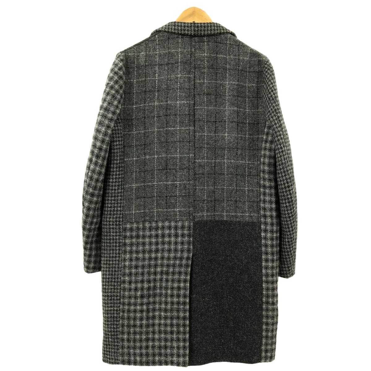 M297】【美品】BEAUTY＆YOUTH×HARRIS TWEED ビューティーアンドユース