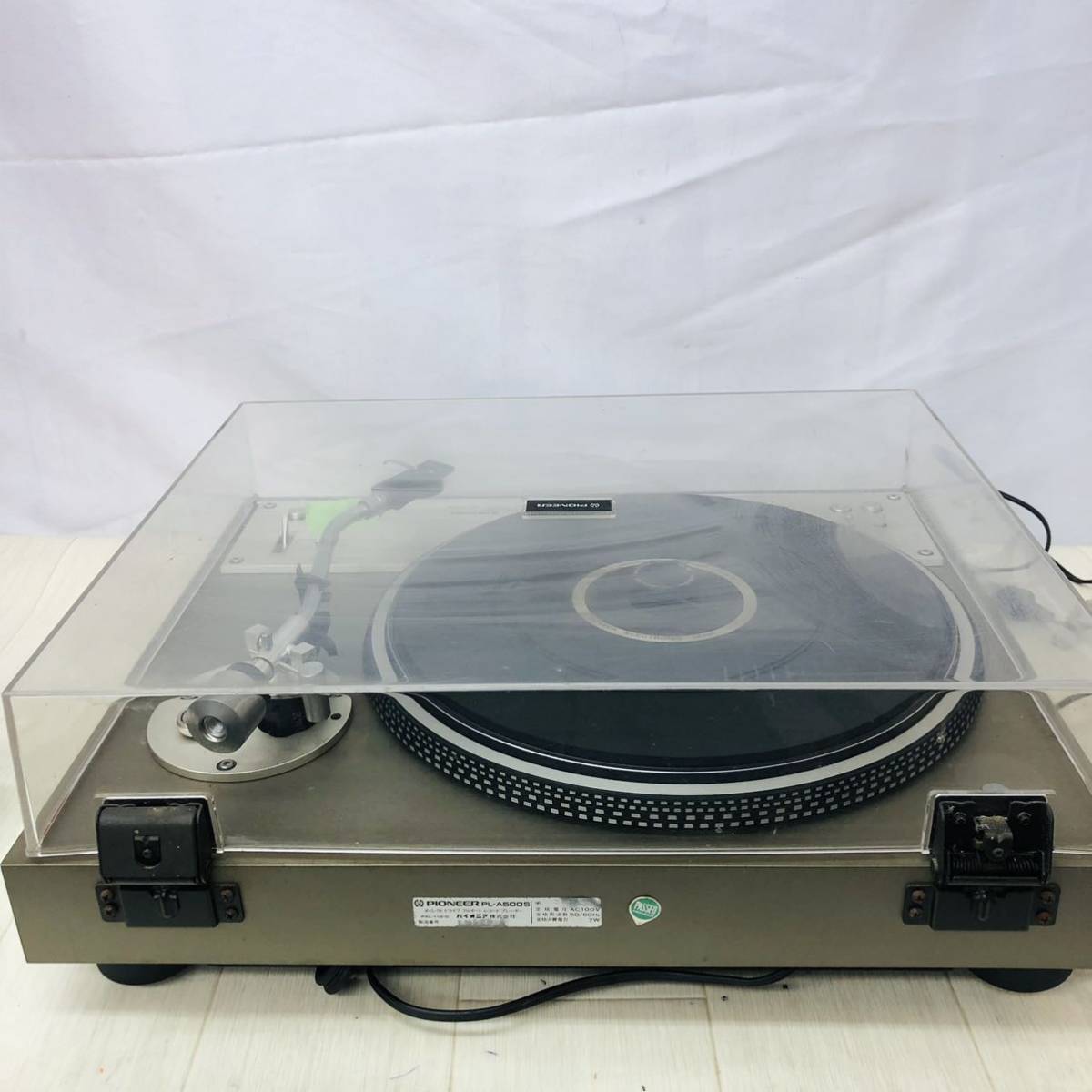 10SB57 Pioneer パイオニア レコードプレーヤー PL-A500S ターン